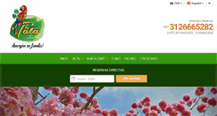 Desktop Screenshot of fincahotellatata.com